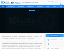 Tablet Screenshot of kaminllc.com